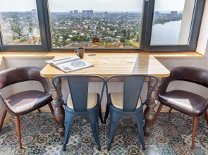 Квартира на 23 этаже с видом на Волгу