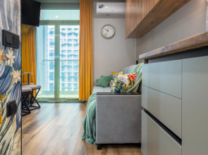 Квартира Кислород 126 Стильная Двухуровневая Студия