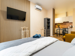 Апартаменты в Нoвоpоccийcкe c Дизaйнерcким Рeмoнтoм