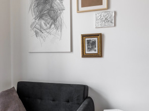 Квартира Уютная студия в центре с окнами в тихий двор