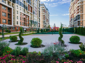 Апартаменты Студия у моря с бассейном на территории. Каравелла 112