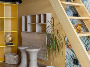 Квартира Кислород 126 Стильная Двухуровневая Студия