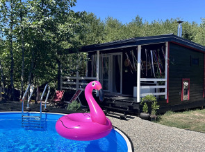 Частный Дом Баня с Собственной Террасой