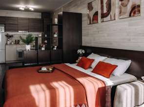 Квартира Уютная Студия в Районе Аэропорта