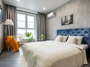 Апартаменты Студия с Видом на Центр Города 1