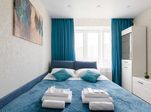 Квартира 1-к в новом мкр. на Новогородской 15 от RentAp, 4 сп.места