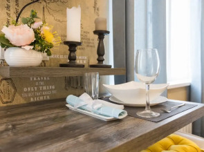 Квартира с видом на город