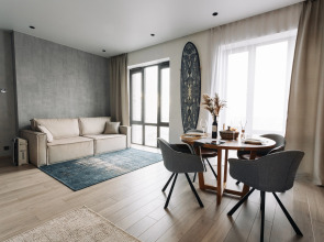 Апартаменты Lalapart Skyfall с панорамным видом с 46 этажа небоскреба Савеловский Сити