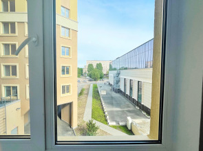 Апартаменты GLOBALSTAY. Новые студии 2 мин до метро Кировский завод