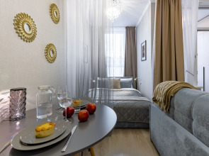 Квартира Уютная дизайнерская студия рядом с Экспофорумом Спб