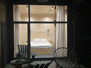 Дом Уютный с панорамными окнами