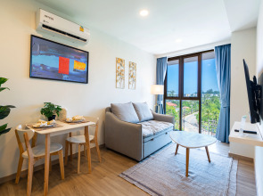 Новые 1bd апартаменты в Laguna SkyPark