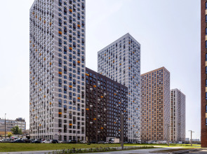 Квартира Персиковая Евродвушка