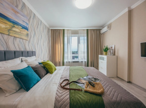 Апартаменты на Рыбной Деревне с Панорамным Видом в Новом доме