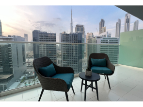 Апартаменты Luxurious 1BR at Keyrock Pool & Gym Access