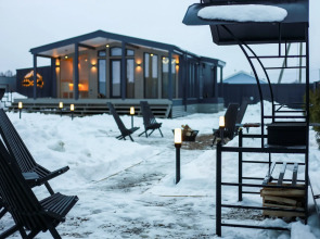 Частный дом BarnHouse с сауной рядом с Сорочанами