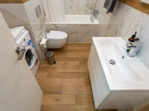 Апартаменты #3 White studio for 2+2 by Lo Apartments