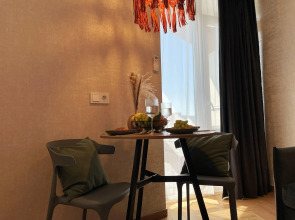 Апартаменты в стиле бохо с видом на море и горы