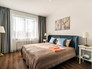 Апартаменты GLOBALSTAY. Новый 4-хкомн Пентхаус с Террасой в центре СПБ в доме Бизнес Класса ЖК Палацио