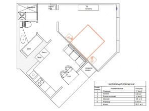 Квартира видовая в Лахте у башни Газпром и Финский залив