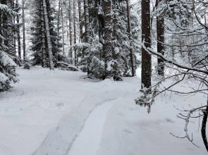 Частный дом Новый 6 местный дом у озера с банным чаном и баней.