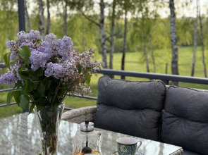 Частный дом Большой афрейм на Березовой