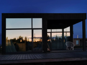 Дом Уютный с панорамными окнами