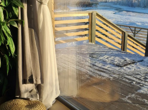 Частный дом Современный гостевой дом на слиянии рек Катунь и Кокса