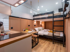 Апартаменты Семейная студия без окна