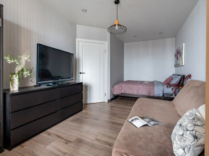 Квартира Sunrise у метро Satin home