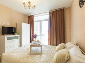 Квартира евродвушка BeGuest в 6 мин от м. Уральская для 4 гостей