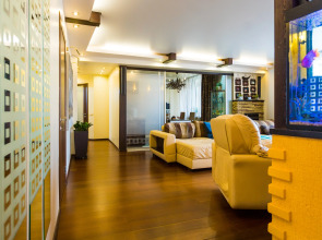 Апартаменты Центр города в 5 минутах езды размещение 12 мест, сауна, кондиционер