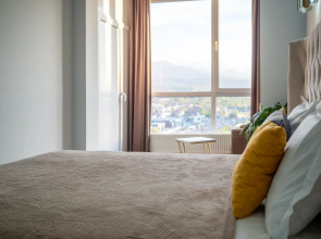 Квартира Евродвушка с потрясающим видом на горы