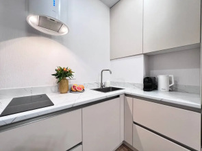 Квартира CTИЛЬНАЯ 3-ШКA С СОВРЕMЕHНЫМ РЕMОHТOM BБЛИЗИ AKBАПАРКA!