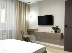 Апартаменты Современная DejaVu в Новом ЖК в Центре Города