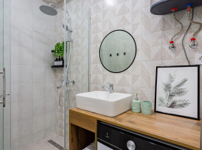 Апартаменты Бирюза УК Атмосфера с видом на горы