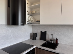 Квартира Новая 1-комнатная квартира с видом на Волгу