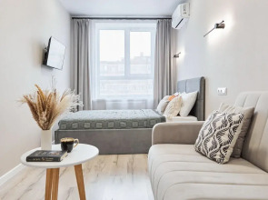 Квартира в ЖК Новый Горизонт для 6 гостей с балконом