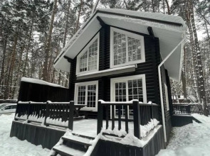 Частный Дом Бревенчатый Дом в Соснах