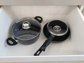 Квартира Новая Cовременная Cтудия с Видом на Рощу