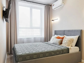 Квартира в ЖК Новый Горизонт для 6 гостей с балконом