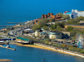 Апартаменты Central Place Vladivostok Премиум с видом на Мосты и Залив (4)