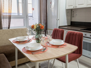 Квартира 1-к в центре рядом с ТЦ Мега Молл от RentAp 5 сп.мест