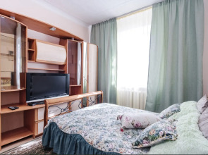 Апартаменты Зеленый шелк рядом с парком в центре города