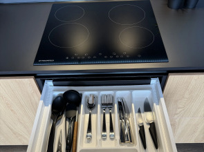 Апартаменты Двухуровневая студия с захватывающим видом на город