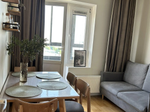 Квартира Сканди однокомнатные Piter Apartments с кондиционером