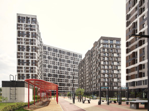 Апартаменты Уютная новая студия у метро Спартак