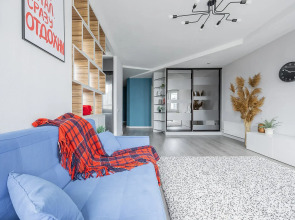 Квартира Просторная квартира с видом на Волгу