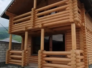 Частный дом Новый дом из сруба в Даргавсе