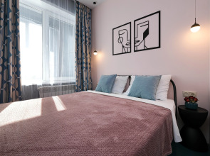 Апартаменты Уютная студия с видом на реку